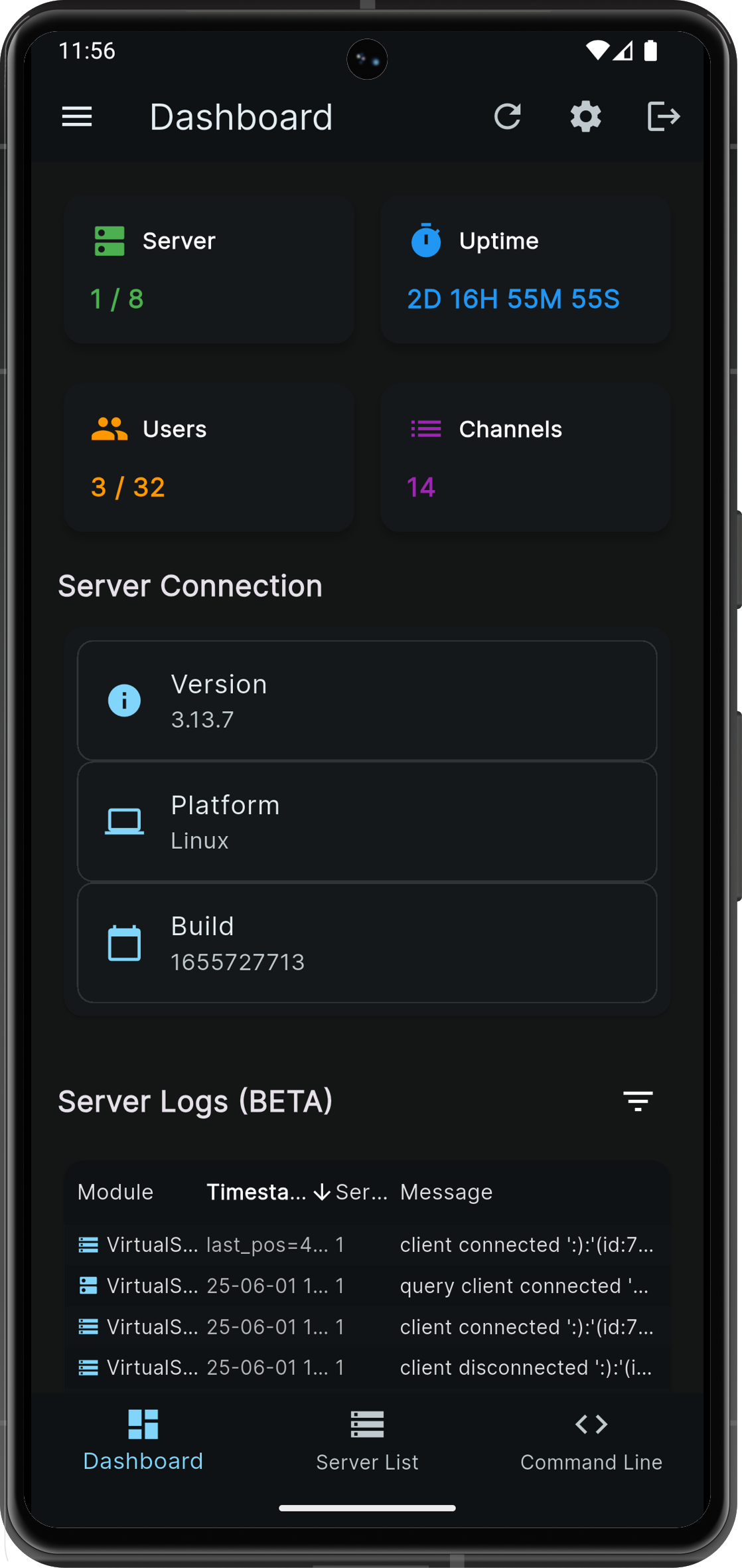 Rise Query App Interface