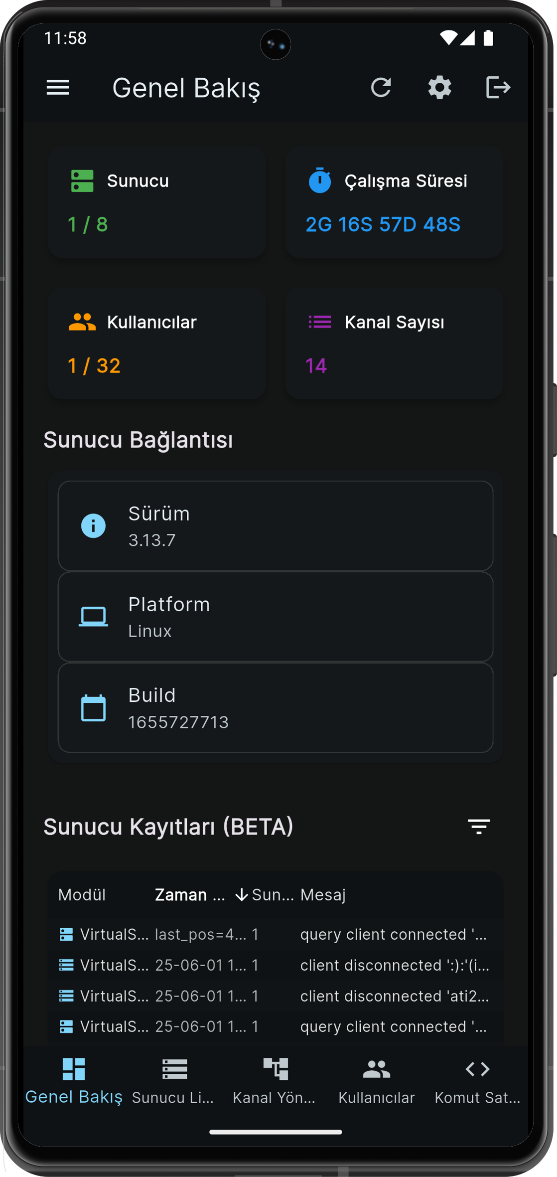 Rise Query App Arayüzü